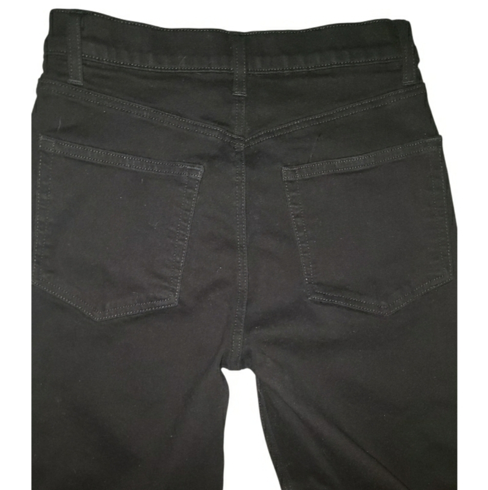 Reformation Audrey High Straight Black Jeans- 26